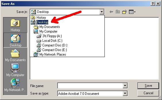 Select Location Screenshot